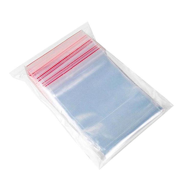 Trasparent Plastic Zipper Bag